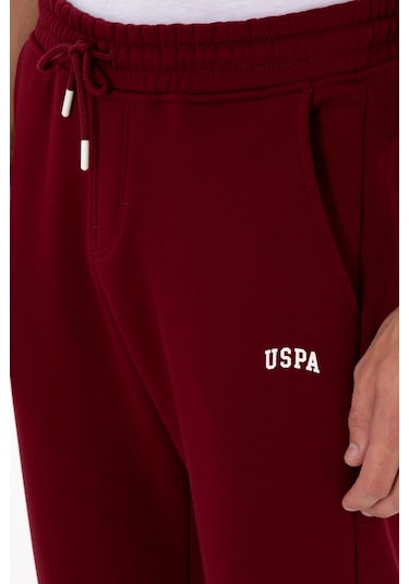 U.S. Polo Assn. Erkek Bordo Şardonlu Eşofman Altı 50313745-VR014
