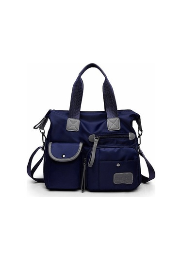 Teltree 2024 Yeni Model Kadın Nylon Çanta - Anne Çantası, Sırt Çantası, Günlük Seyahat İçin El Ve Omuz Taşıma Fonksiyonu, Mavi Mavi