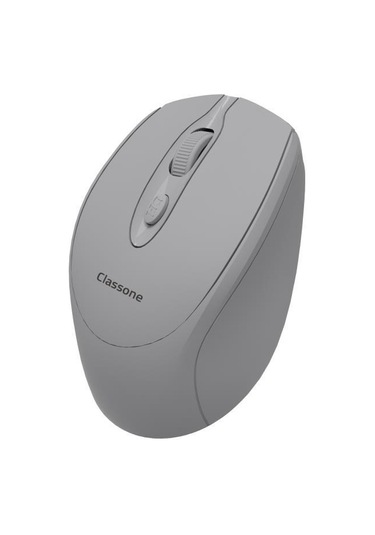 Classone Cbt14 Bluetooth + 2.4 Ghz Şarj Edilebilir Kablosuz Mouse - Gri Cbt14