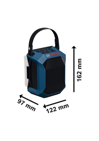 Bosch Uyumlu  Pro Gpb 18v-1 C Bluetooth Hoparlör