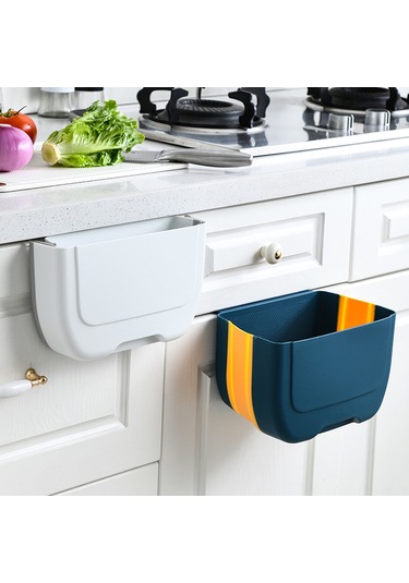 5l Katlanabilir Çöp Kutusu Katlanabilir Asma Çöp Kutusu Mutfak Dolabı Kapısı Yatak Odası Banyo Ofis Araba İçin Katlanabilir Çöp Kutusu Diğer