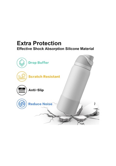 Hangfox Silikon Suluk Korumalı Kılıf Seti Beyaz + Siyah 2 Adet - Korumalı Ve Dayanıklı Diğer