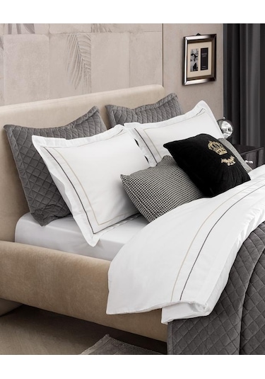 Madame Coco Belfort 11 Parça Royal Set Gri