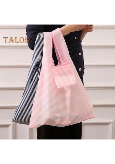 Mavi Alışveriş Çantası Büyük Kapasiteli Yeniden Kullanılabilir Kare Şekli Dayanıklı Açık Taşınabilir Katlanır Alışveriş Çantası Ev Gereçleri Mavi