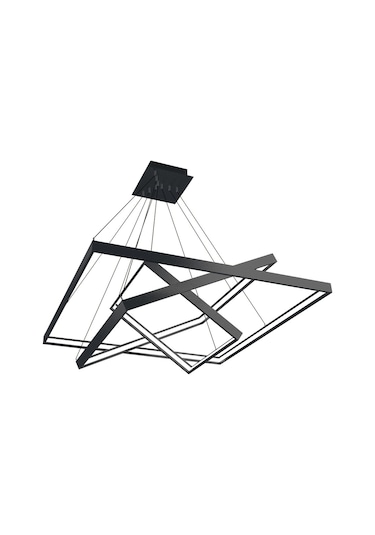 Square Saturn Modern Led Avize Sarkıt Linear Aydınl