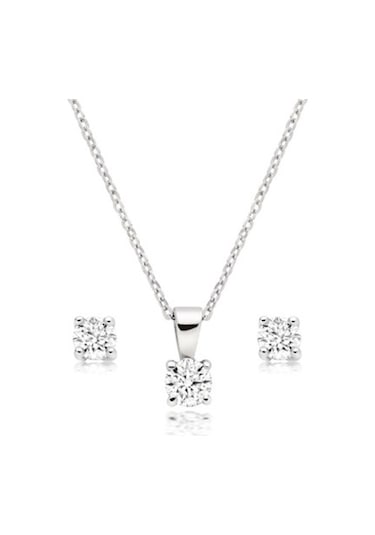 Pırlanta Altın Tektaş 0.40 Karat Set