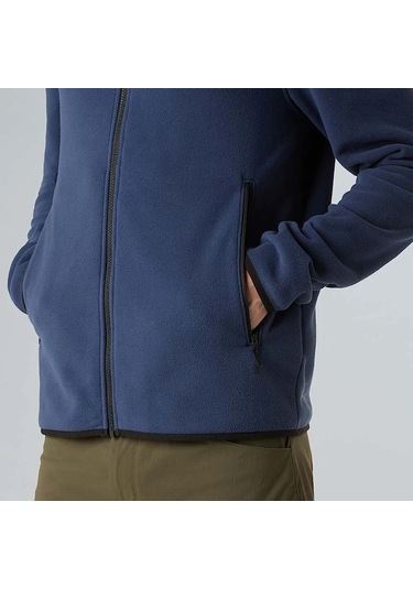 The North Face Glacier Erkek Polar Ceket Nf0a8d0r8k21 Mavi