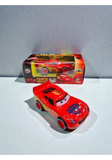 Şimşek Mcqueen Metal Çek Bırak Araba 11 Cm Boyutu Diğer