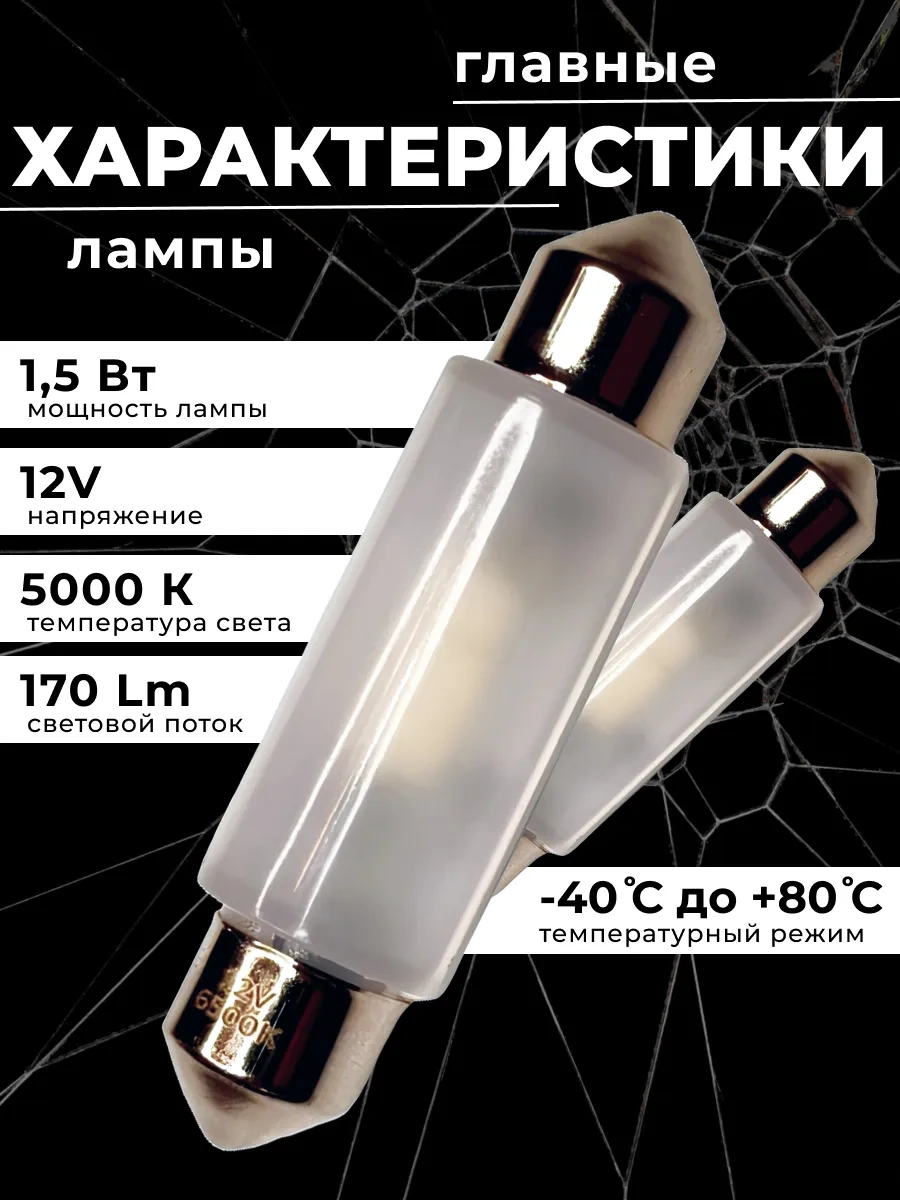 Razumled C10w Led İç Aydınlatma Lambaları 39mm 312348450