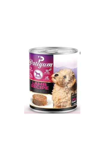 Patiyum Pate Kuzu Etli Yavru Köpek Konservesi 400 Gr