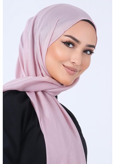 Harem Scarf Brisa Vual Şal - Koyu Pudra Koyu Pudra