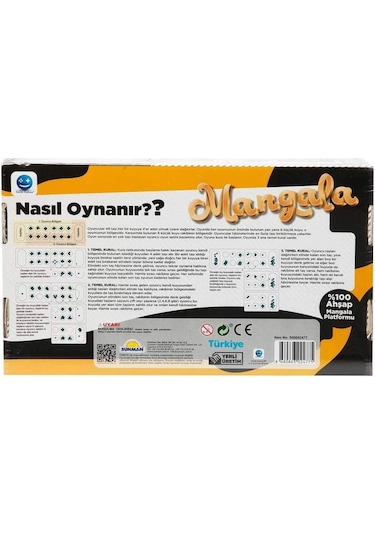 Smile Games Ahşap Mangala Oyunu