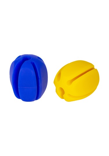 Xiyyadms Mavi Lastik Balıkçılık Kamış Sıkıcı - 52x43x43mm 48.5g Kamış Tutucu