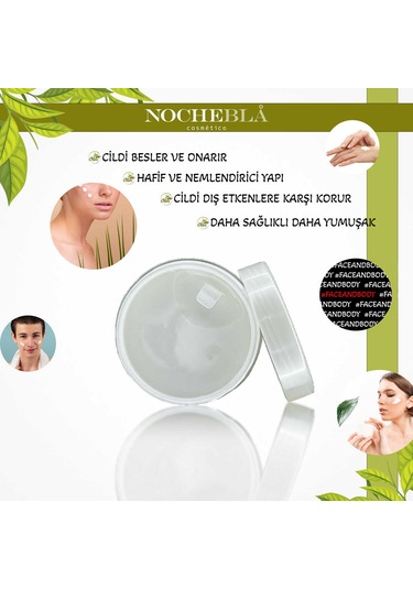 Nochebla Vegan Zeytinyağlı Nemlendirici Bakım Kremi 100 ML