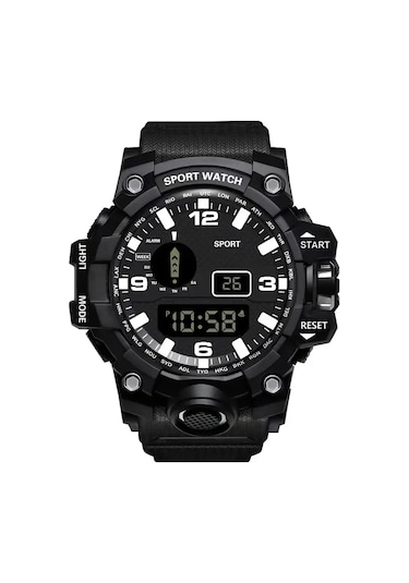 Erkek Kol Saati Dijital Su Geçirmez 2193 Siyah