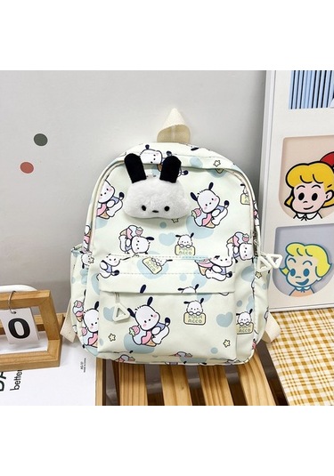 Çocuk Okul Çantaları Anaokulu Karikatür Çift Sırt Çantası Çocuk Ilkokul Öğrencileri Birinci Ve Ikinci Sınıf Sırt Çantaları Yxw0ız Açık Yeşil