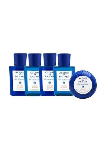 Acqua Di Parma Blu Mediterraneo 5'li Saç ve Vücut Bakım Seti 4 x 40 ML