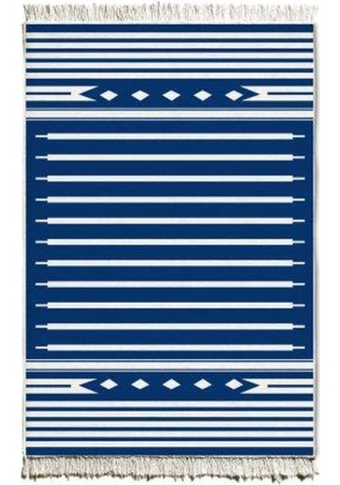 The Mia Kilim 120 X 80 Cm - Çift Taraflı Klm0132 Çok Renkli