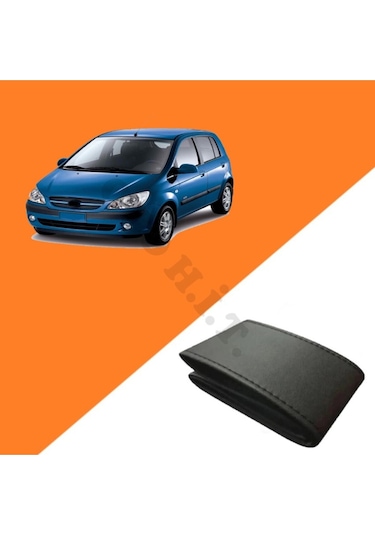 Hyundai Getz Uyumlu Deri Direksiyon Kılıfı Kaliteli Dikmeli Siyah