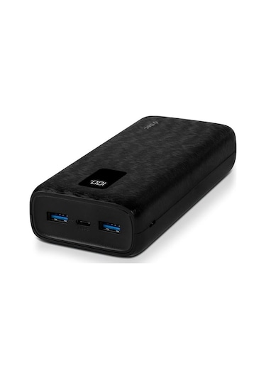 Ttec Powerslim Trio LCD 20.000 MAh PD 22.5 W Dahili Kablolu Taşınabilir Powerbank