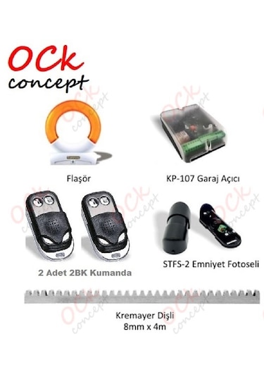 Cuppon Csg 600 Yana Kayar Bahçe Kapısı Seti