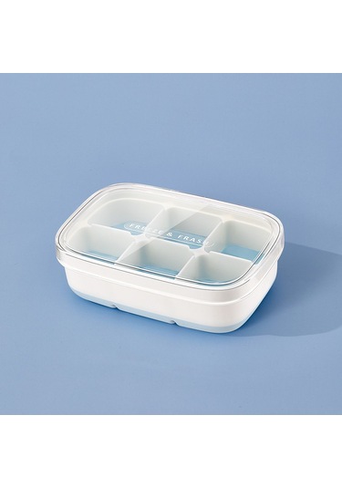 Büro Ev Ofis Buzdolabı İçin 6bölme Silikon Yapışmaz Tabanlı Kapaklı Buz Kalıbı Diğer