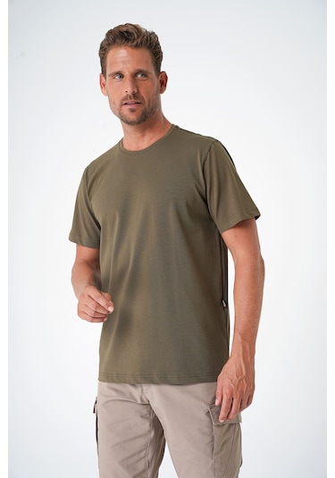 Mecanık Casual Neo Organic T-shirt Haki