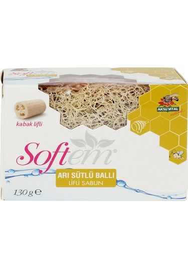 Softem Arı Sütlü Ballı Lifli Sabun 130 G