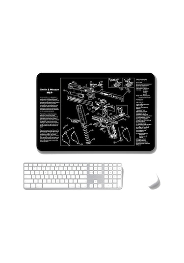 2 Adet Isı Transferi Kaymaz Tek Taraflı Ofis Oyun Mouse Pad 4mm