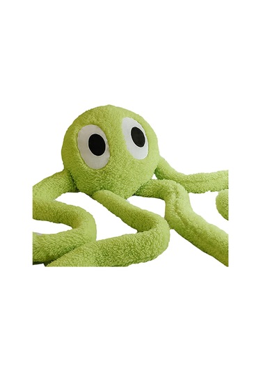 Suntek Magideal Yumuşak Uzun Bacaklar Ahtapot Bebek Dolması Yeşil-1m
