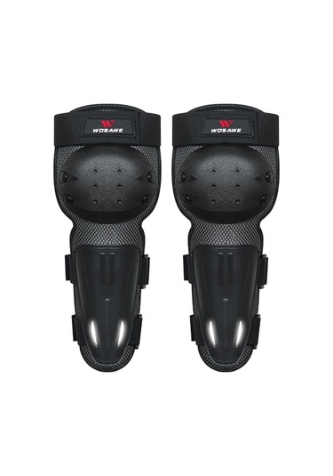 Çocuk Bisiklet Dizlikleri - Kaykay, Paten Ve Açık Hava Sporları İçin Şok Emici Diz Koruma Kollukları Siyah - Standart Siyah