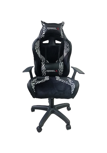 Rebelx  Icon Oyuncu Koltuğu Siyah - Beyaz