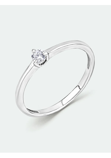 Torgovyj Dom Uvelir Holding 925 Ayar Gümüş Yüzük Mücevher Nişan. 409874729 Gri