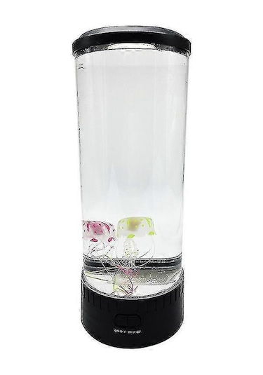 Çok Renkli Led Denizanası Lav Lambası, Usb Şarjlı Gece Lambası, Yuvarlak Ruh Hali Işığı Dekorasyon Oyuncağı Çok Renkli