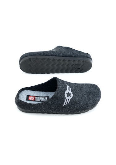 Gezer Kışlık Rahat Taban Ev Bahçe Erkek Terlik Gt1kmm.16200.02.2d4.0c Antrasit