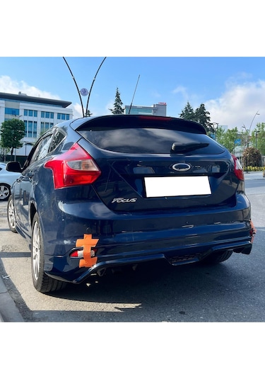 Ford Focus 3 Hb 2012-2014 Makyajsız Kasa Uyumlu Boyasız Plastik Arka Ek