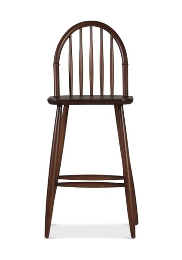 Rustica Ahşap Bar Sandalyesi Ceviz