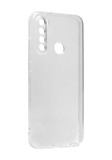 Xiaomi Redmi Note 8 Kılıf Zore Kamera Korumalı Süper Silikon Renksiz