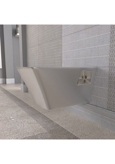 Lucco Loop Asma Klozet İçi Beyaz Dışı Platin