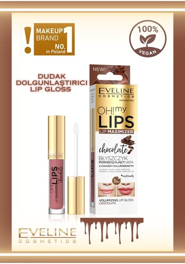 Oh My Lips Çikolatalı Dudak Dudak Parlatıcısı Diğer