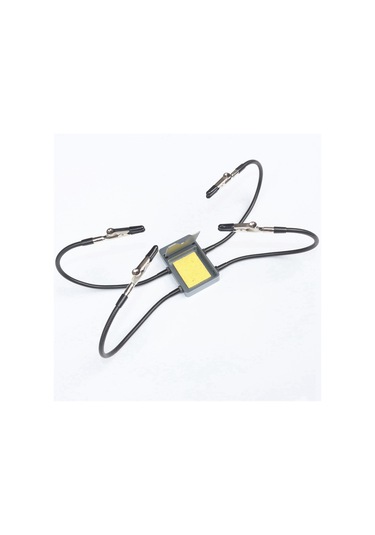 Xurunkeji Ts101 Ts80p Sh72 İçin 4 Adet Metal Esnek Kol İle Evrensel Üçüncü Yardımcı Eller Lehimleme Yardım Aracı Pcb Kartı Tutucu