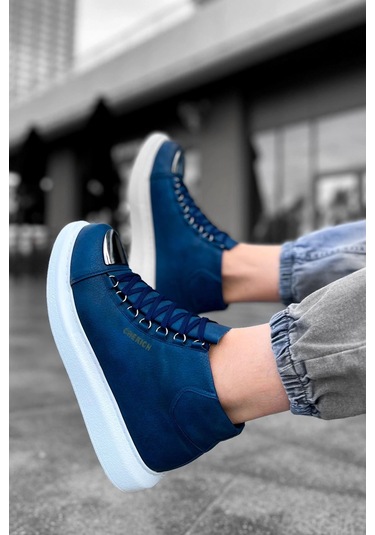 Ch267 - Cbt Roma Mirror Erkek Bot Lacıvert Çok Renkli