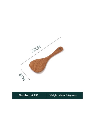 Yuntech01 Ev Kullanıma Uygun Ahşap Kaşık, Dayanıklı Gürgen Ağacı, Teflon Tava Uyumlu, Pişirme Ve Pastalarda Kullanım, Ergonomik Tasarım