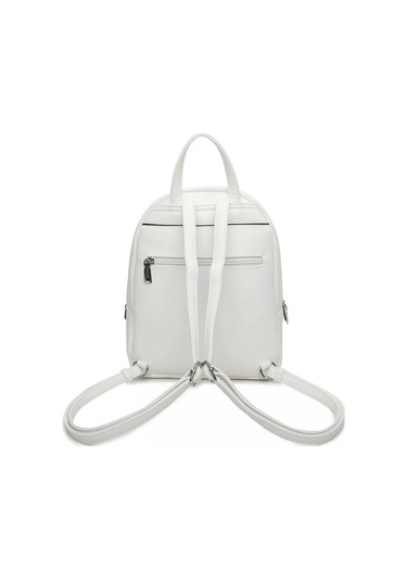 Daniele Patrici Şehir A5 Deri Sırt Çantası 210533437 Beyaz