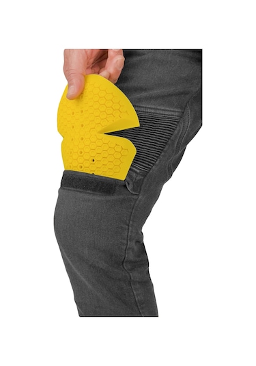 The Biker Jeans Iron Shield Flexi Korumalı Motosiklet Kot Pantolonu