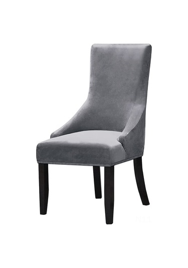 Padalink 2023 Yeni Model Poliester Kumaş Elastik Sandalye Örtüsü - Ev Ve Otel İçin Konforlu, Dayanıklı, Gri Rengi - Toptan Satış DiğER