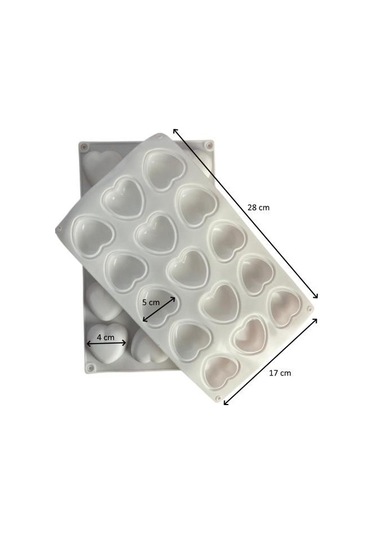 Pastaland Silikon Kek Kalıbı Kalp Diğer