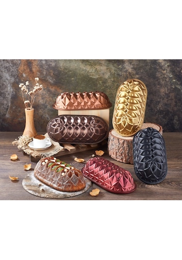 Falez Tutku Baton Kek Kalıbı Bakır