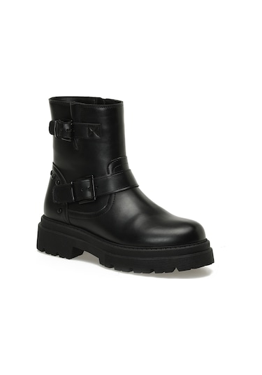Butigo 25k-6027 5pr Siyah Kadın Biker Bot 000000000102054655 Siyah