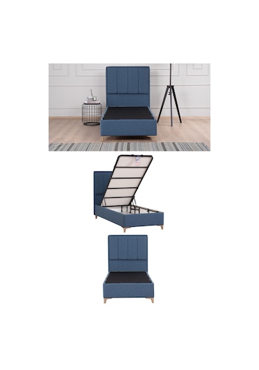 Kilim Mobilya Gold Therapy Başlık ( Baza Dahil Değildir ) 120'lik Mavi